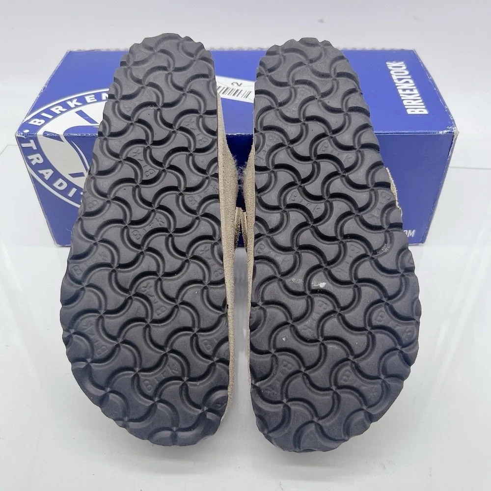 Birkenstock Boston Shearling Women's Clogs Slip On Comfort Gray Suede EU 38 US 7 - Picture 11 of 15